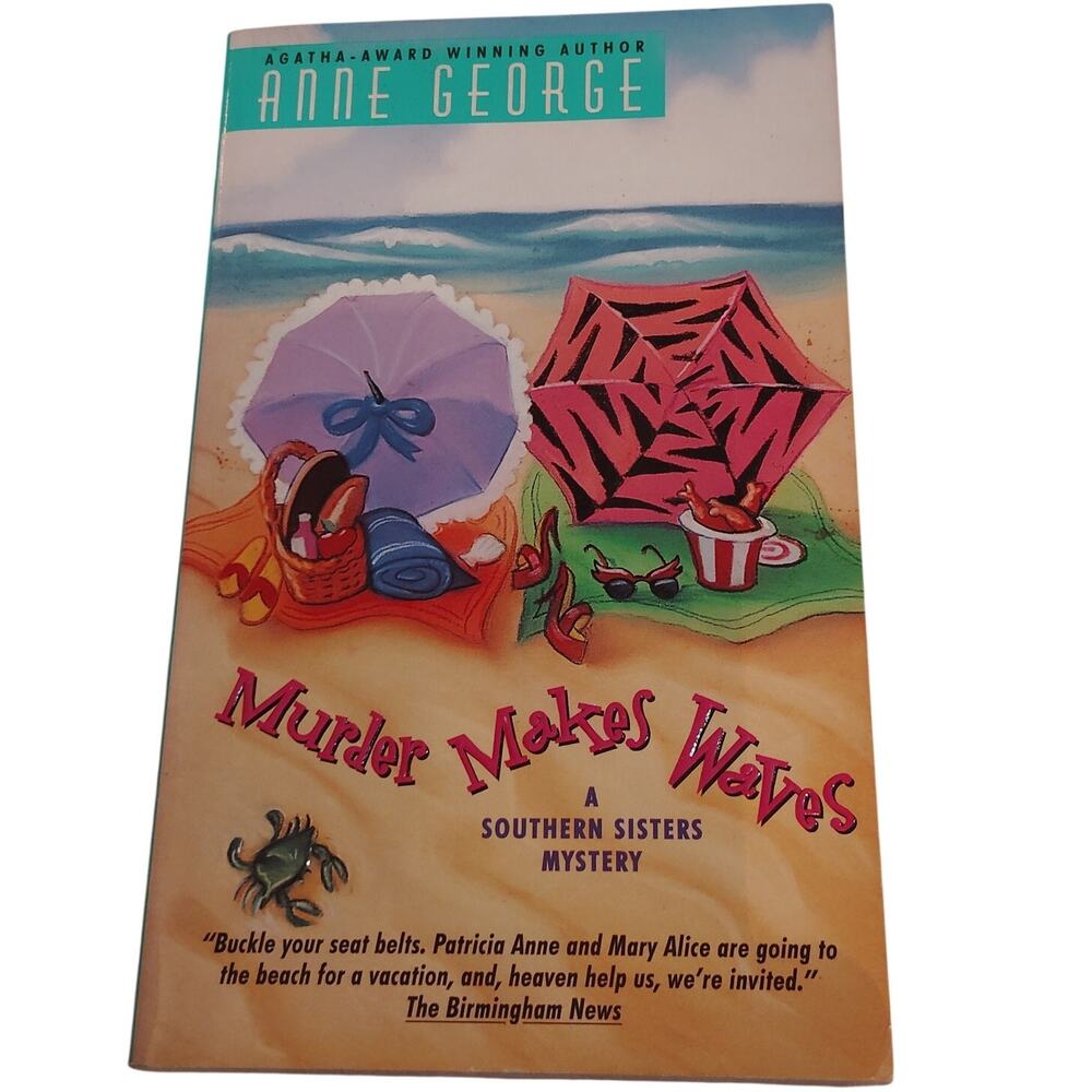 Murder Makes Waves 1998 Mass Market Excellent Cond Cozy Mystery Florida Sisters
